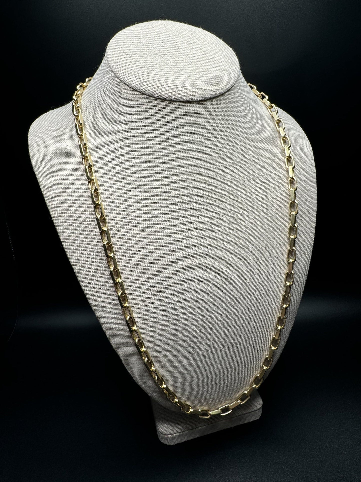 26” 14k Yellow Gold Heavy Link 6mm 72.6g