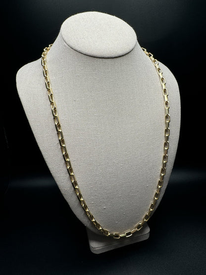 26” 14k Yellow Gold Heavy Link 6mm 72.6g