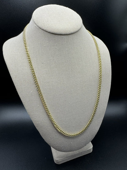 24” 14k Yellow Gold Cuban 5mm 13.9g
