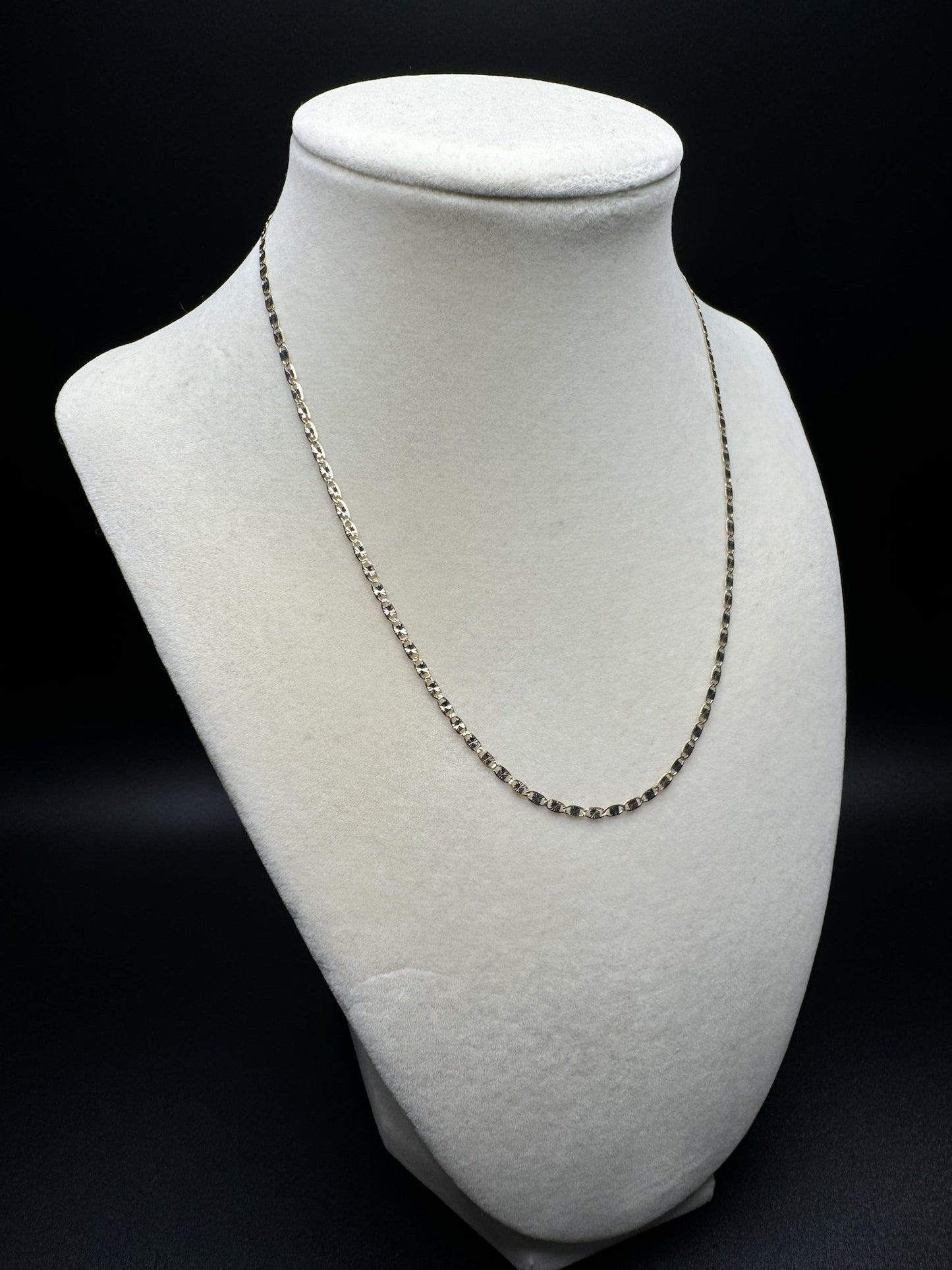 16” 14k Gold Tri-Color Valentin o Link 2mm 2.1g