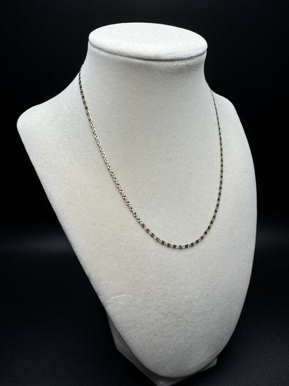 16” 14k Gold Tri-Color Valentin o Link 2mm 2.1g