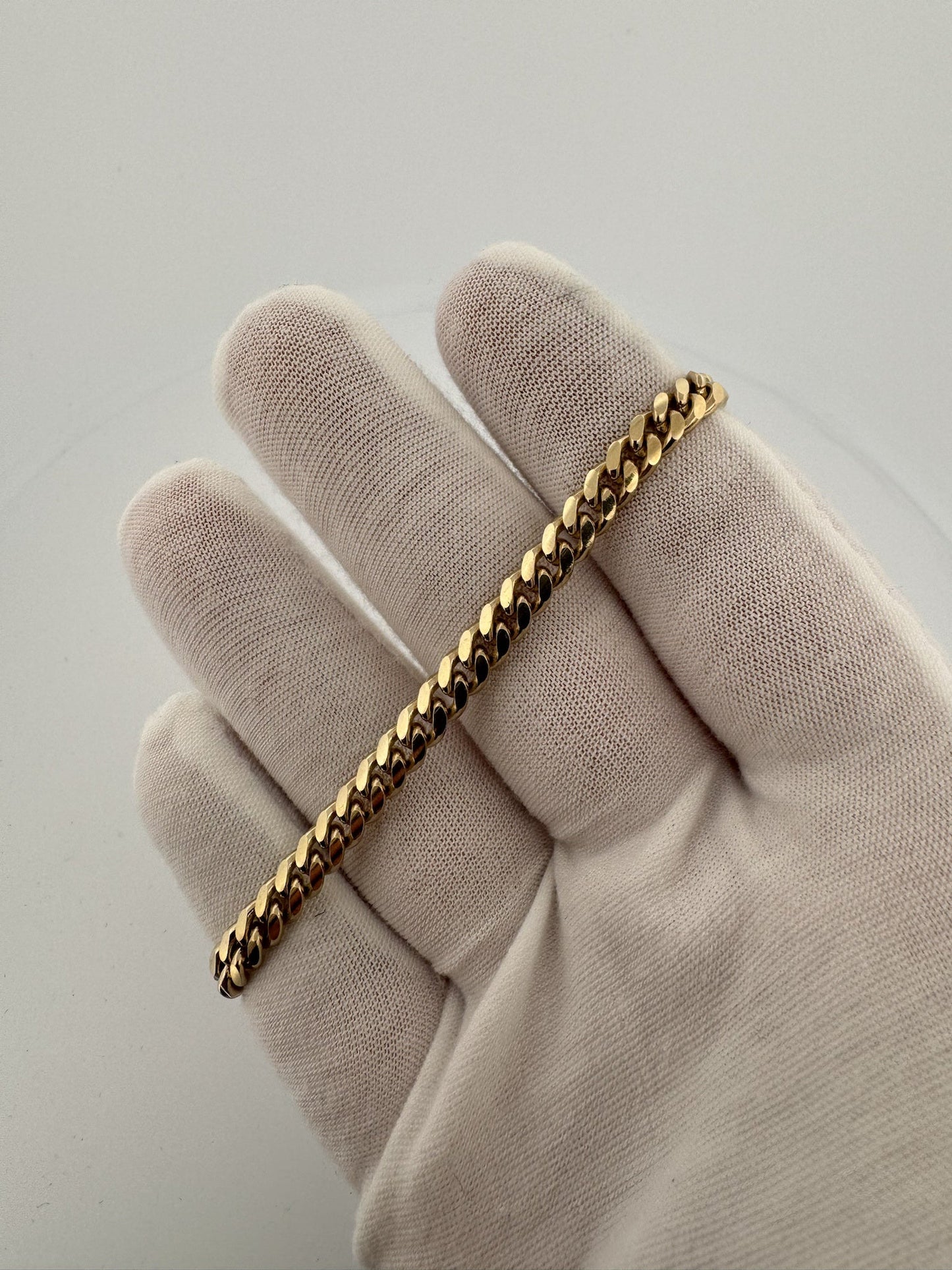 8” 10k Yellow Gold Cuban 6mm 17.7g
