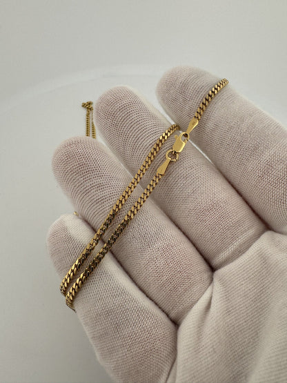 20” 10k Yellow Gold Cuban 2mm 8.0g