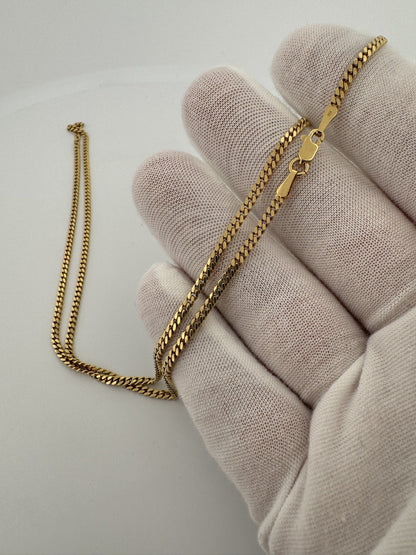 20” 10k Yellow Gold Cuban 2mm 8.0g